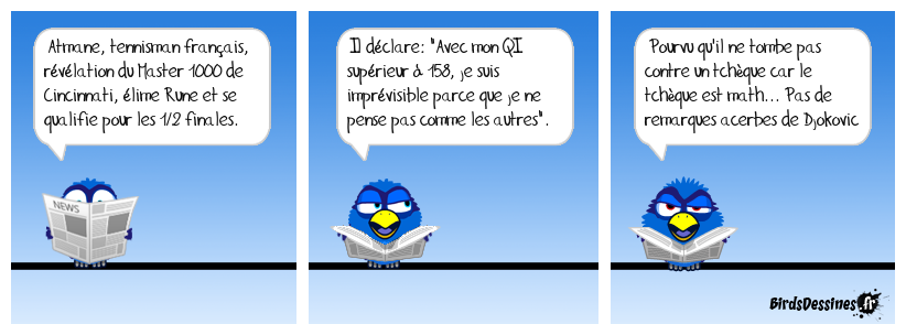 Attention aux chevilles, Térence Atmane