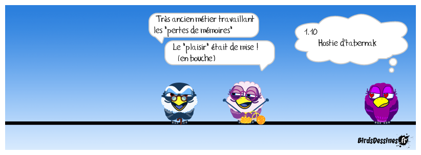 Du vieux français, résultat dimanche soir Pas tissier, mais presque !