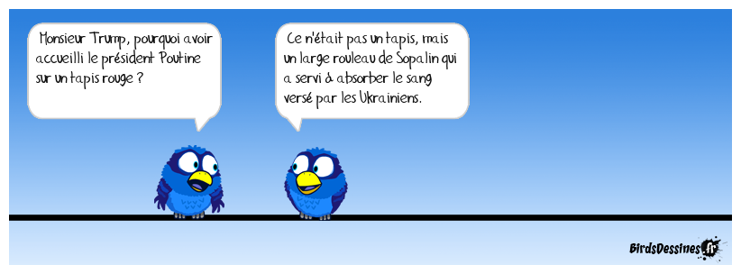 Et Donald a fait la carpette !