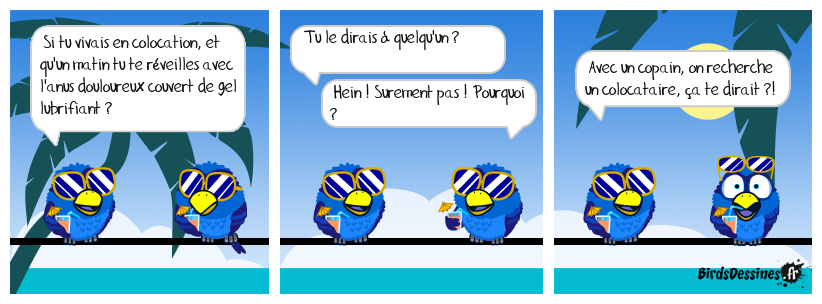 ☺ Le risque de la colocation ☺☺