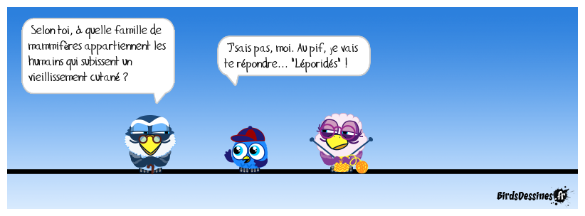 Arrivé à un certain âge, impossible de faire peau neuve !