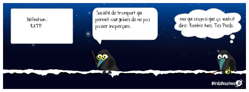 une blague pour vous faire marcher