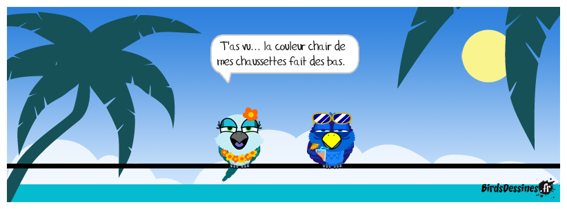 chaud... cette blague !