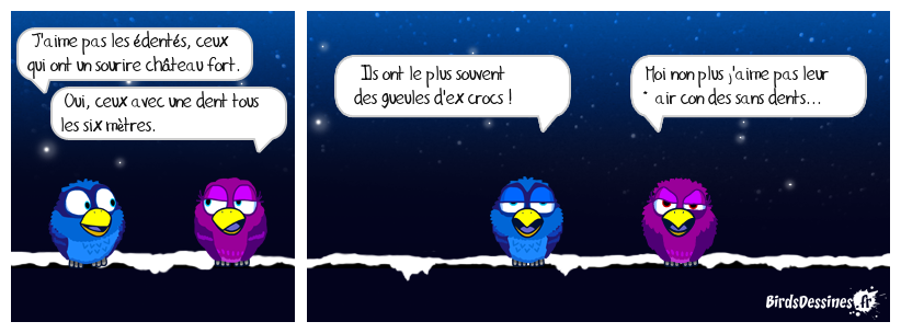 connu dans l'mon dentier