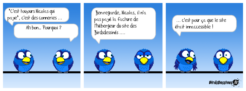 C'est Nicolas qui paye … ou pas ?