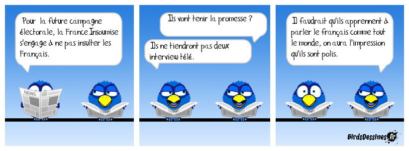 On peut toujours les croire.....