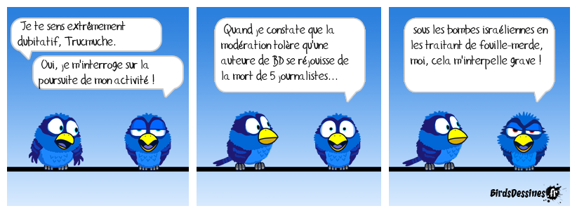 ?!?!?!?!?!... Quelque chose me dit qu'on pourrait bien supprimer la mienne, par contre !