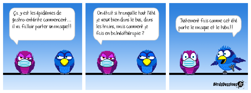 En cas d'épidemie portez le masque