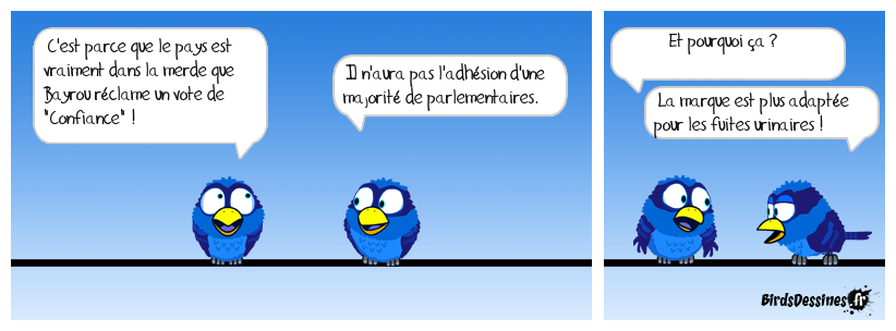 Il se dit dans l'hémicycle que François en tient une couche !