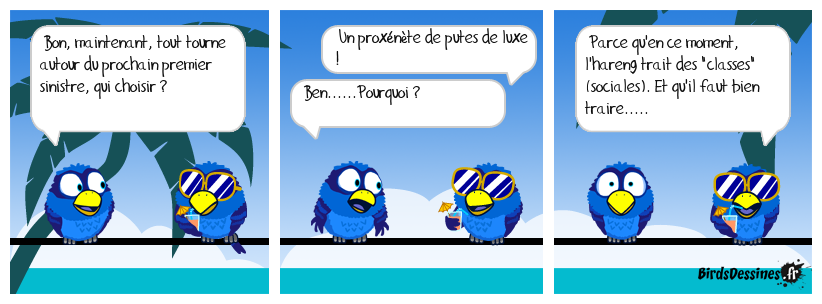 Jeu de mot poussif....