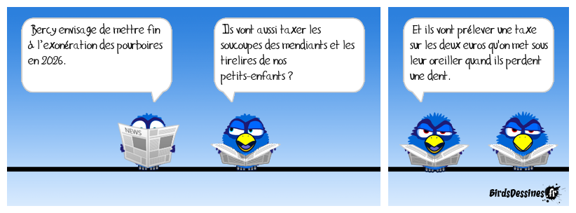 Ils n'ont honte de rien.