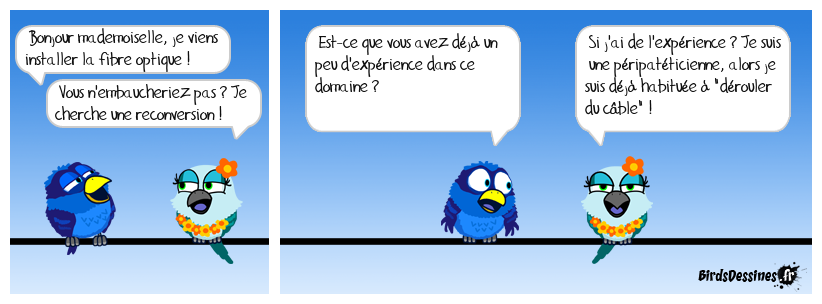 C'est sûr, on sent qu'elle a la fibre pour faire ça !