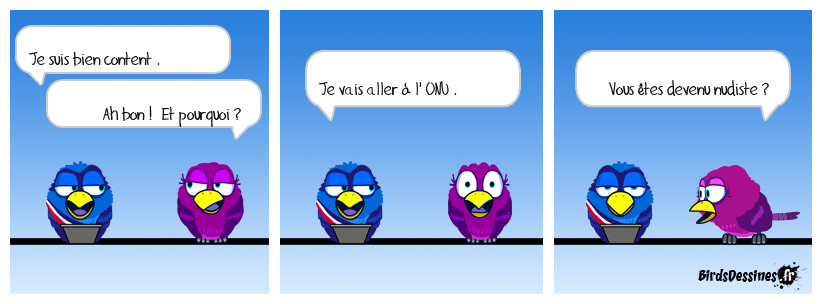 non mais à l'eau quoi !