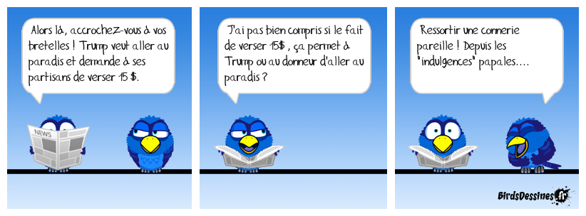 Il rackette vraiment tous azimuts !