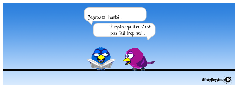 plus dure sera la chute ...