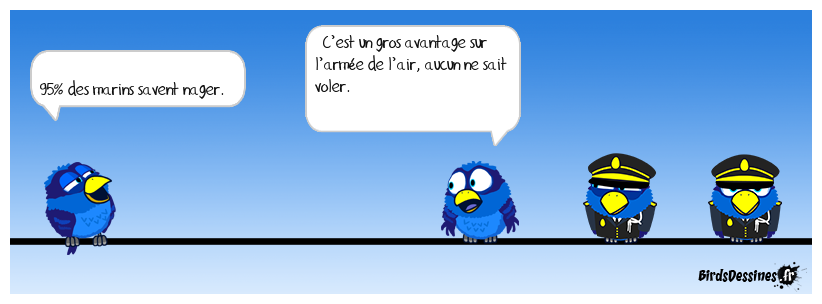 Les marins ne savent pas nager