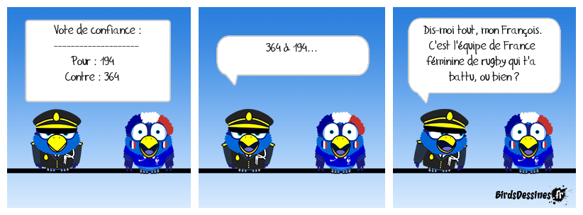 Une belle déculottée en tout cas. La raclée