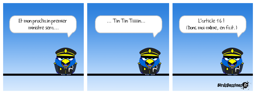 Il va finir par y venir. Nan mais des fois !