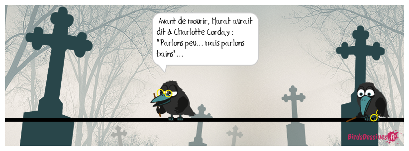 dans son bain chaud, marat bout !