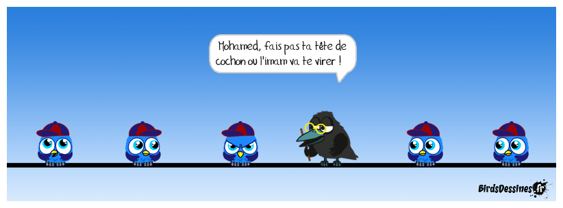 Discipline à l'école coranique