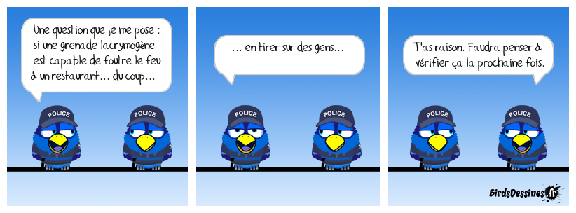 Sans commentaire. Aux fous les pompiers !