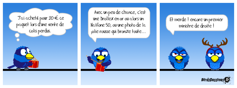 Encore une belle arnaque. Opération colis perdus