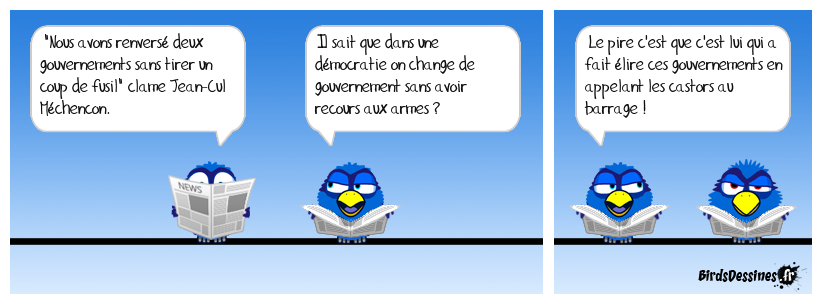 Á part son canon de rouge il ne peut pas renverser grand chose.