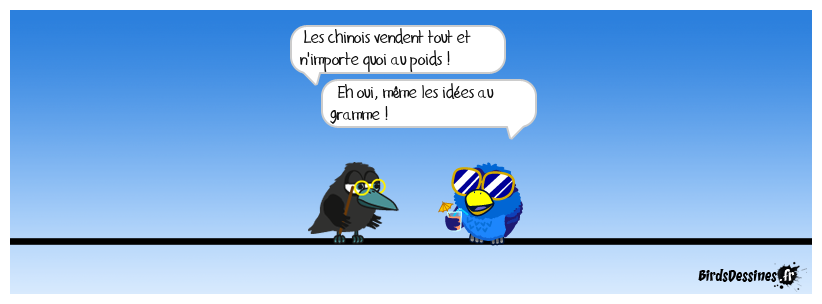 Le sens du bizness !