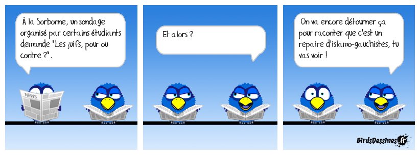 À prendre au deuxième degré, merci.