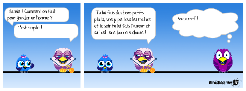 ☺ Discussion entre une grand-mère et sa petite-fille ☺☺