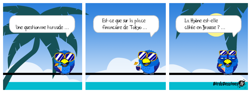 où il y a du yen, y a pas de plaisir ...