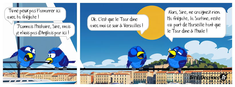 C'est pas Versailles, ici !