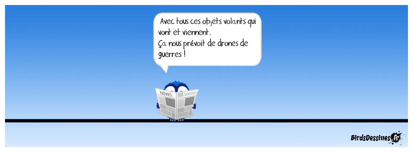 Ça ne vole pas haut !