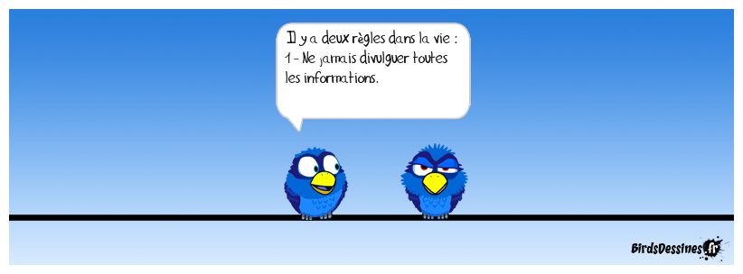 Ça reste entre nous bien sûr !