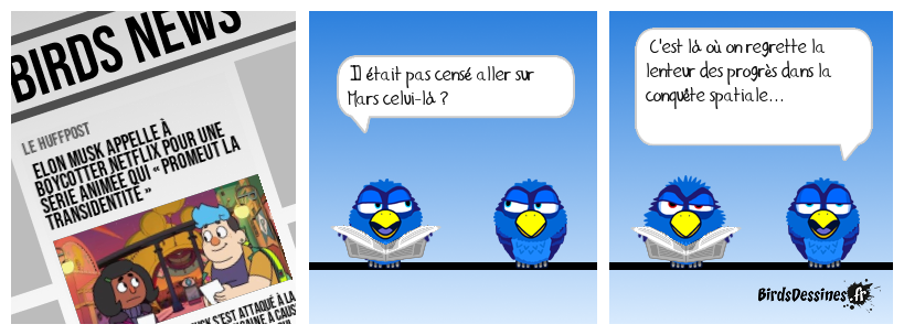 Dans l'espace, personne ne peut t'entendre Elon