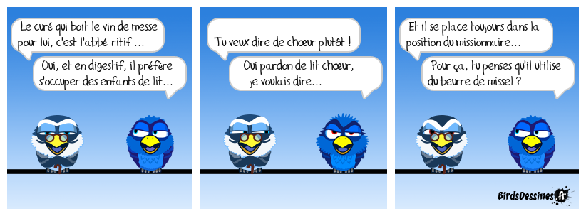 les voies du seigneur sont impénétrables...