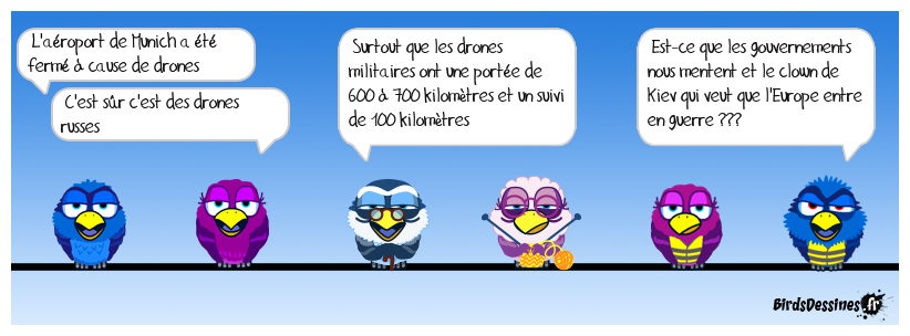 Moscou Munich en drone ??? c'est des bons les ruskofs ...