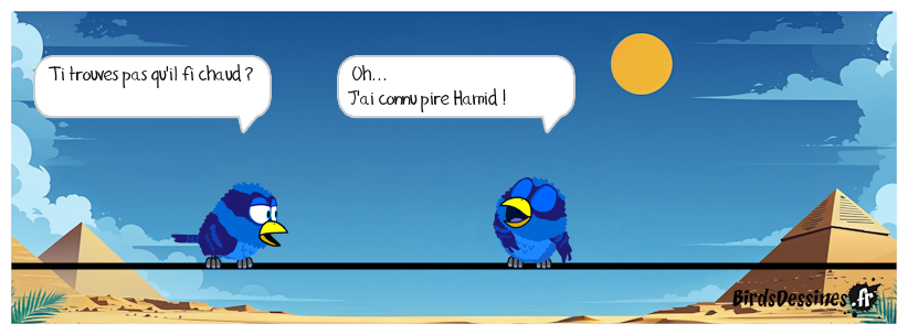 Toujours en train de se plaindre.....