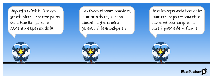 Bonne fête à tous les grands-pères