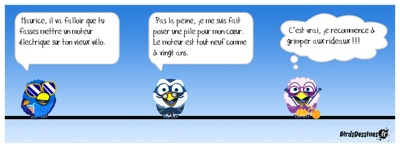 Maurice est équipé !