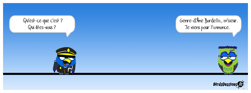 La même avec un décor ici :
https://www.birdsdessines.fr/le-forum/topic/changement-de-decor/page/7/#post-453759 Pendant ce temps, à l'Élysée...