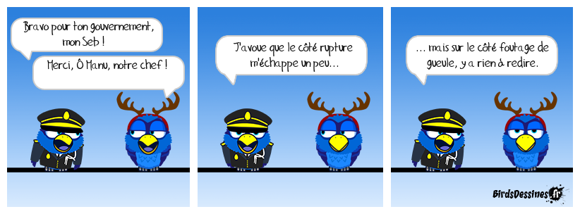 Entre pros de l'arnaque politique, on sait se comprendre. Vous avez dit rupture ? 3