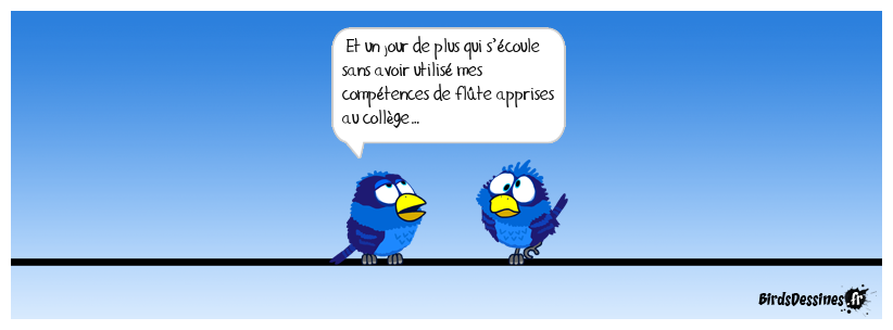 Si c’est pas malheureux !