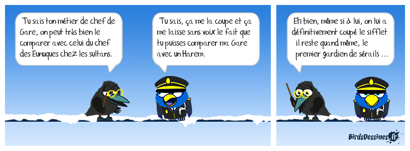 une petite pensée au chef d'égards