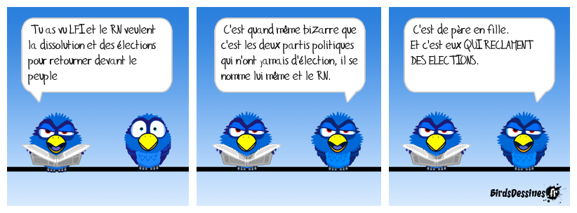 Le RN et LFI veulent la dissolution