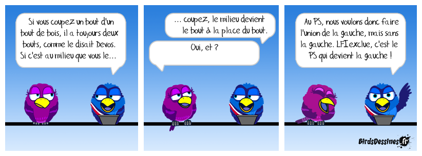 Sans commentaire. Eh ben voilà !