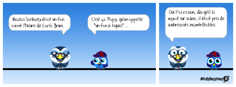 le début d'une relation agitée...