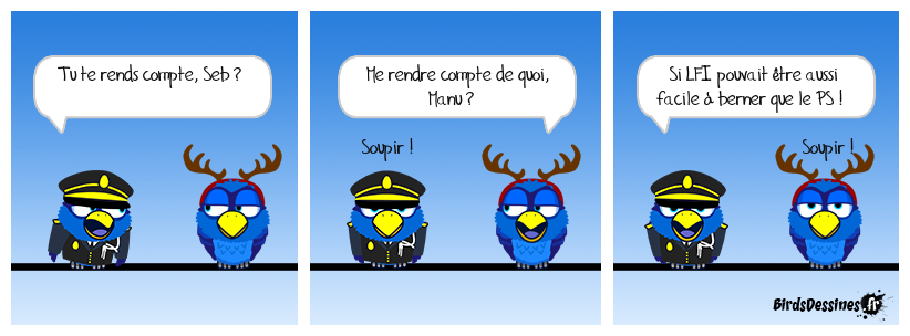 Sans commentaire. Les deux soupirants