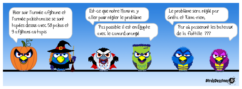 Jamais tranquille sur cette terre ...