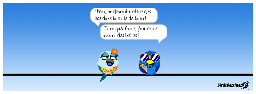 C'est pas Versailles ici !!